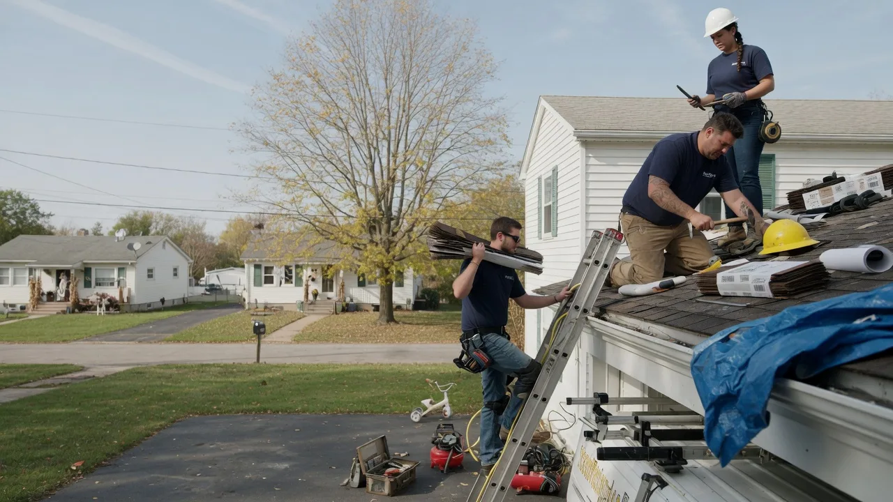 Local Roofing Contractors in Omaha, IL near me